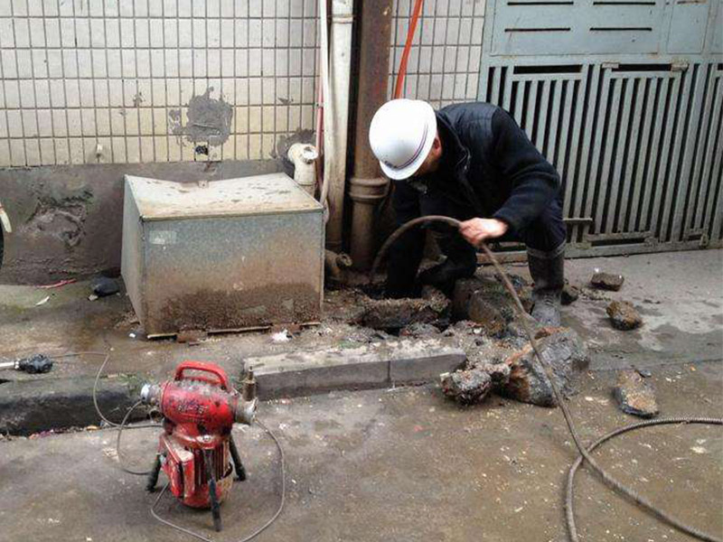 赤壁疏通下水道-洗菜池疏通